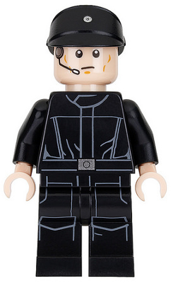 LEGO Minifigure -- Imperial Shuttle Pilot (75163)-Star Wars / Star Wars Rogue One -- SW0802 -- Creative Brick Builders